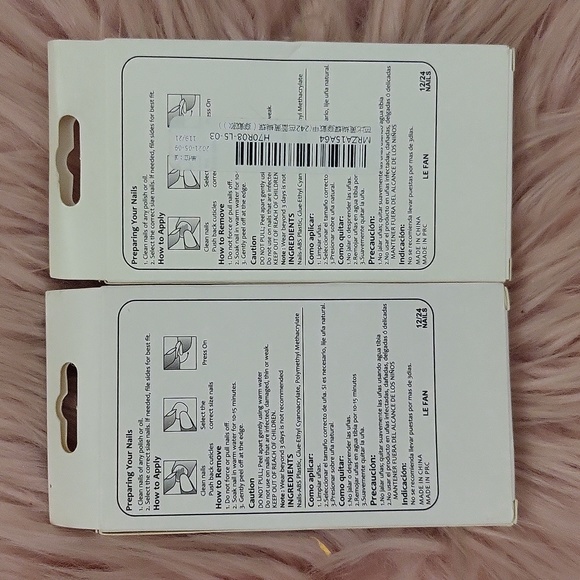 BOGO!! Brand New BEAUTIFUL NAIL False Nails-2CT. - Picture 2 of 4